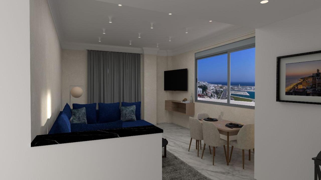 Appartement De Prestige, Vue Kasbah, Mer Et Vieux Port Tangeri Esterno foto